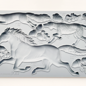 Horse & Hound Decor Mould