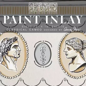 Classical Cameo Paint Inlay Designed by Annie Sloan