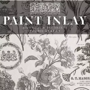 Floriography Paint Inlay