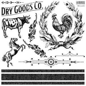 Mercantile Decor Stamp