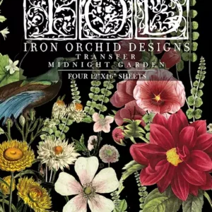 Midnight Garden Decor Transfer