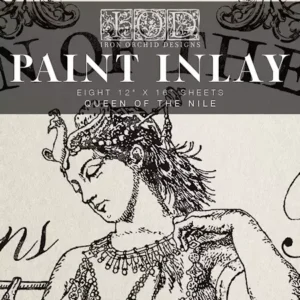 Queen of the Nile Paint Inlay