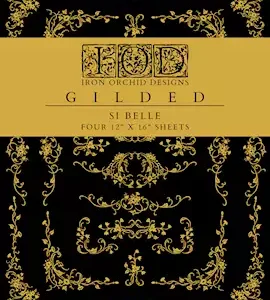 Si Belle Gilded Decor Transfer