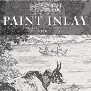 Summer Villa Paint Inlay
