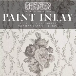 Trompe L'oeil Laurel Paint Inlay