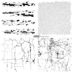 Vintage Textures Decor Stamp