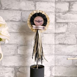 Vintage Style Trick or Treat Halloween Bat Faerie Wand French Writing